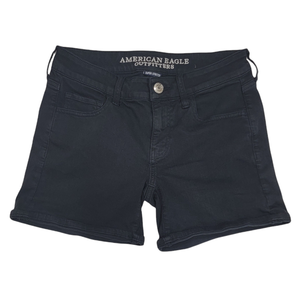 American Eagle Outfitters Super Stretch Midi Shorts Size 4
